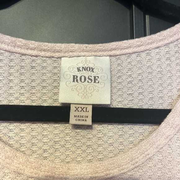Knox Rose Floral Detail Tee, XXL - Picture 3 of 4